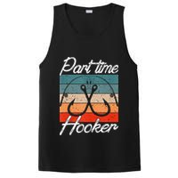 Retro Fishing Hooks Part Time Hooker PosiCharge Competitor Tank