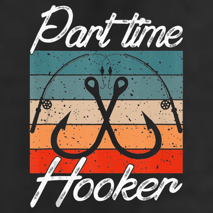 Retro Fishing Hooks Part Time Hooker Trucker Hat