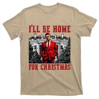 Retro Funny Humorous Trump ILl Be Home For Christmas 2024 T-Shirt