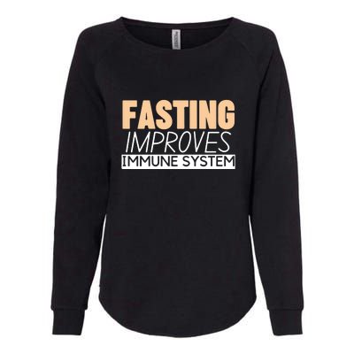 Ramadan Fasting Improves Immune System Gift For Ramadan Mubarak Womens California Wash Sweatshirt