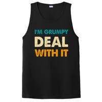 Retro Funny IM Grumpy Deal With It PosiCharge Competitor Tank