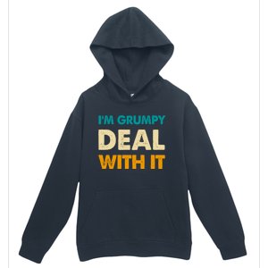 Retro Funny IM Grumpy Deal With It Urban Pullover Hoodie