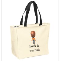 Rroguethreads Fuck It Wii Ball Zip Tote Bag