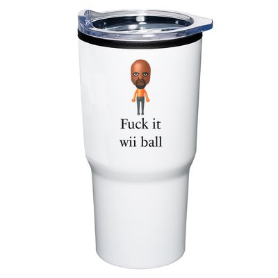 Rroguethreads Fuck It Wii Ball Tumbler