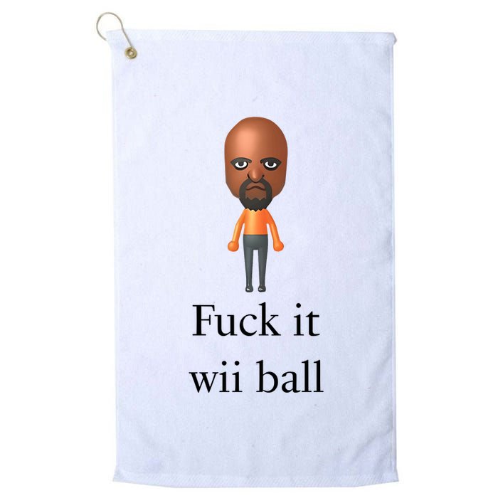 Rroguethreads Fuck It Wii Ball Golf Towel