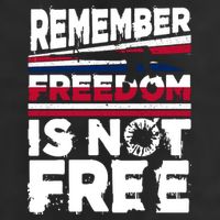 Remember Freedom Is Not Free Gift Memorial Day 11oz C Handle Ceramic Mug