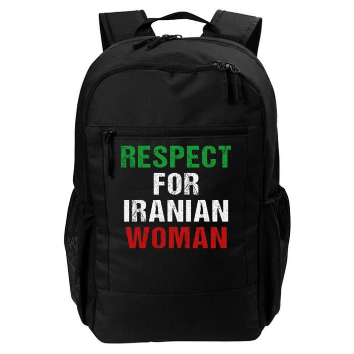 respect for Iranian woman 's rights activist Iran Flag Daily Commute Backpack