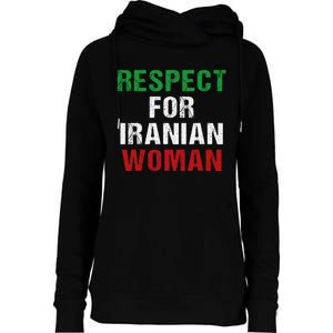 respect for Iranian woman 's rights activist Iran Flag Womens Funnel Neck Pullover Hood