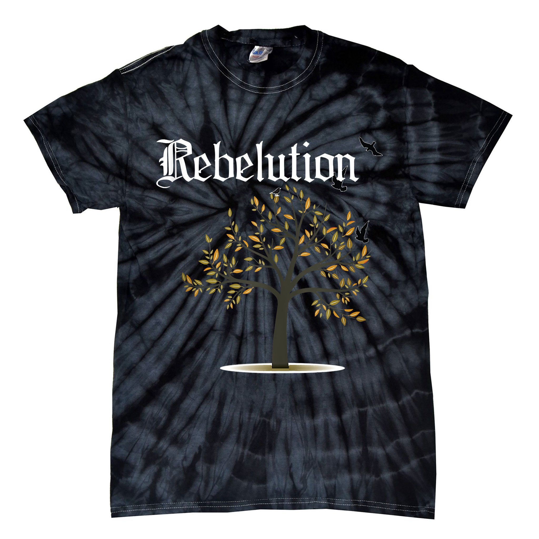 Rebelution Falling Into Place Tie-Dye T-Shirt