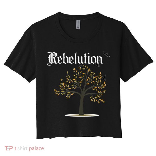 Rebelution Falling Into Place Crop Top
