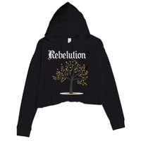Rebelution Falling Into Place Crop Fleece Hoodie
