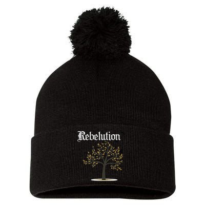 Rebelution Falling Into Place Pom Pom 12in Knit Beanie