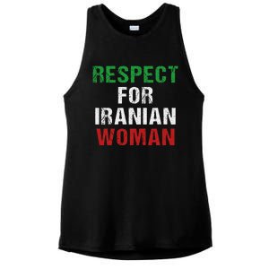 respect for Iranian woman 's rights activist Iran Flag Ladies PosiCharge Tri-Blend Wicking Tank