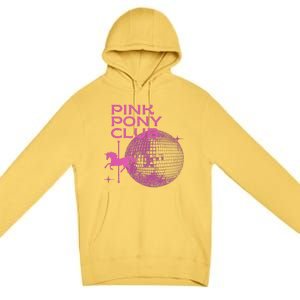 Retro Funny IM Gonna Keep On Dancing Pink Pony Clubs Disco Premium Pullover Hoodie