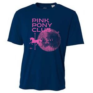 Retro Funny IM Gonna Keep On Dancing Pink Pony Clubs Disco Cooling Performance Crew T-Shirt