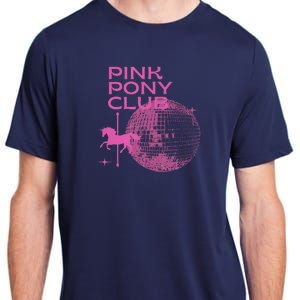 Retro Funny IM Gonna Keep On Dancing Pink Pony Clubs Disco Adult ChromaSoft Performance T-Shirt