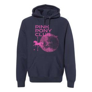 Retro Funny IM Gonna Keep On Dancing Pink Pony Clubs Disco Premium Hoodie