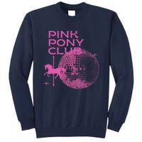 Retro Funny IM Gonna Keep On Dancing Pink Pony Clubs Disco Tall Sweatshirt