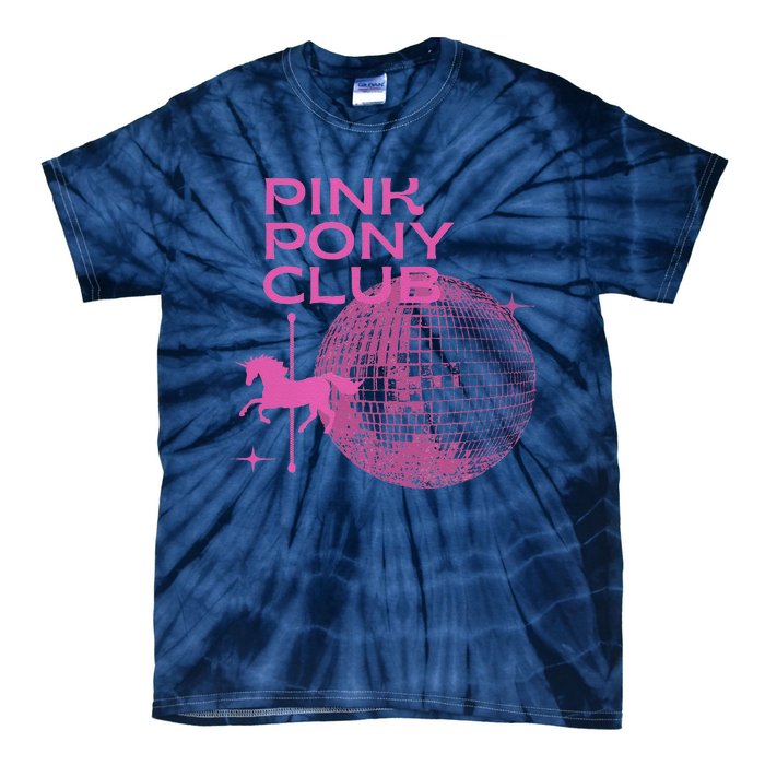 Retro Funny IM Gonna Keep On Dancing Pink Pony Clubs Disco Tie-Dye T-Shirt