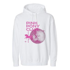 Retro Funny IM Gonna Keep On Dancing Pink Pony Clubs Disco Garment-Dyed Fleece Hoodie