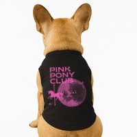Retro Funny IM Gonna Keep On Dancing Pink Pony Clubs Disco Doggie Tank