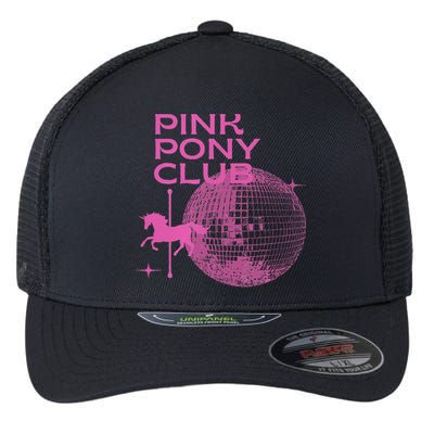 Retro Funny IM Gonna Keep On Dancing Pink Pony Clubs Disco Flexfit Unipanel Trucker Cap
