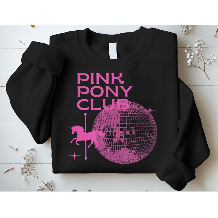 Retro Funny IM Gonna Keep On Dancing Pink Pony Clubs Disco Sweatshirt