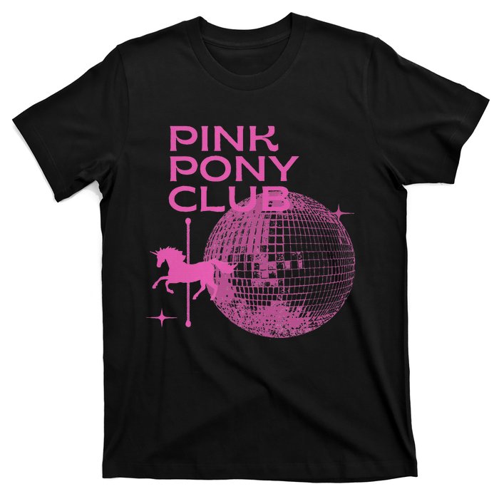 Retro Funny IM Gonna Keep On Dancing Pink Pony Clubs Disco T-Shirt