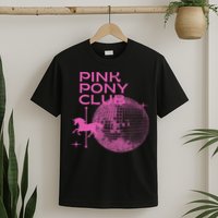 Retro Funny IM Gonna Keep On Dancing Pink Pony Clubs Disco T-Shirt