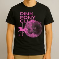 Retro Funny IM Gonna Keep On Dancing Pink Pony Clubs Disco T-Shirt