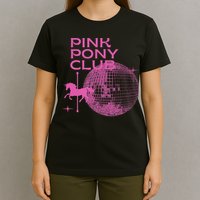 Retro Funny IM Gonna Keep On Dancing Pink Pony Clubs Disco T-Shirt