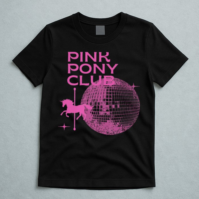 Retro Funny IM Gonna Keep On Dancing Pink Pony Clubs Disco T-Shirt