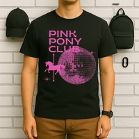 Retro Funny IM Gonna Keep On Dancing Pink Pony Clubs Disco T-Shirt