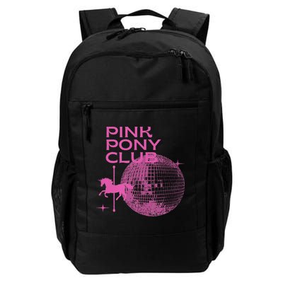 Retro Funny IM Gonna Keep On Dancing Pink Pony Clubs Disco Backpack