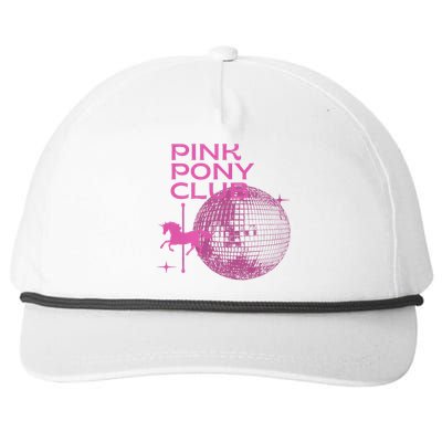 Retro Funny IM Gonna Keep On Dancing Pink Pony Clubs Disco Snapback Five-Panel Rope Hat