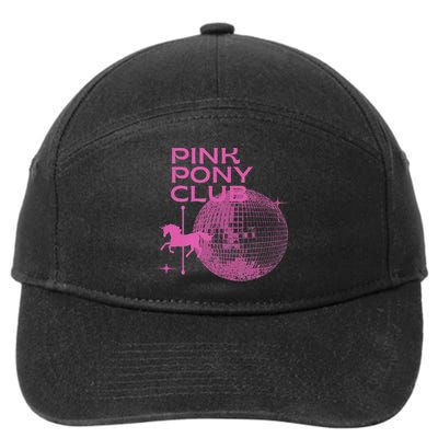 Retro Funny IM Gonna Keep On Dancing Pink Pony Clubs Disco 7-Panel Snapback Hat