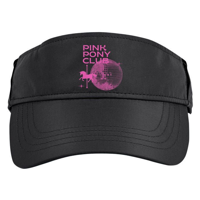 Retro Funny IM Gonna Keep On Dancing Pink Pony Clubs Disco Adult Drive Performance Visor