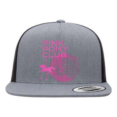 Retro Funny IM Gonna Keep On Dancing Pink Pony Clubs Disco Flat Bill Trucker Hat