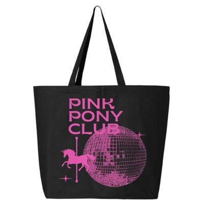 Retro Funny IM Gonna Keep On Dancing Pink Pony Clubs Disco 25L Jumbo Tote