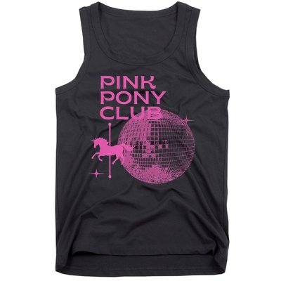 Retro Funny IM Gonna Keep On Dancing Pink Pony Clubs Disco Tank Top