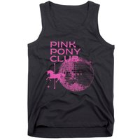 Retro Funny IM Gonna Keep On Dancing Pink Pony Clubs Disco Tank Top