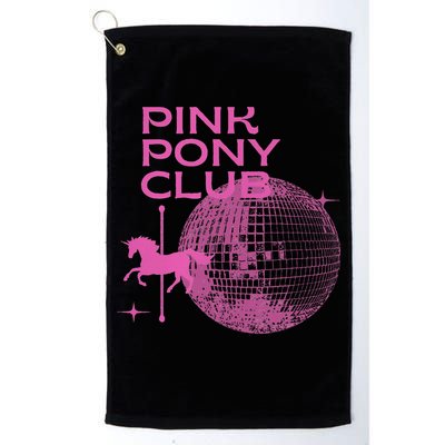 Retro Funny IM Gonna Keep On Dancing Pink Pony Clubs Disco Golf Towel