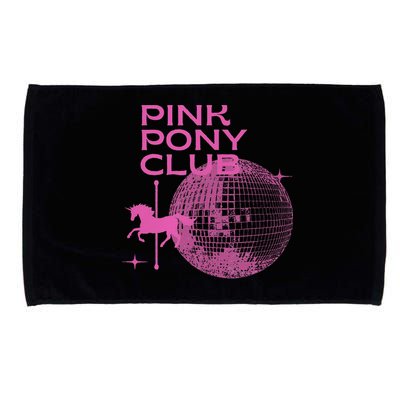 Retro Funny IM Gonna Keep On Dancing Pink Pony Clubs Disco Microfiber Hand Towel