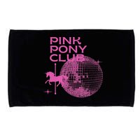 Retro Funny IM Gonna Keep On Dancing Pink Pony Clubs Disco Microfiber Hand Towel
