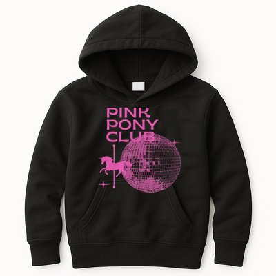 Retro Funny IM Gonna Keep On Dancing Pink Pony Clubs Disco Kids Hoodie
