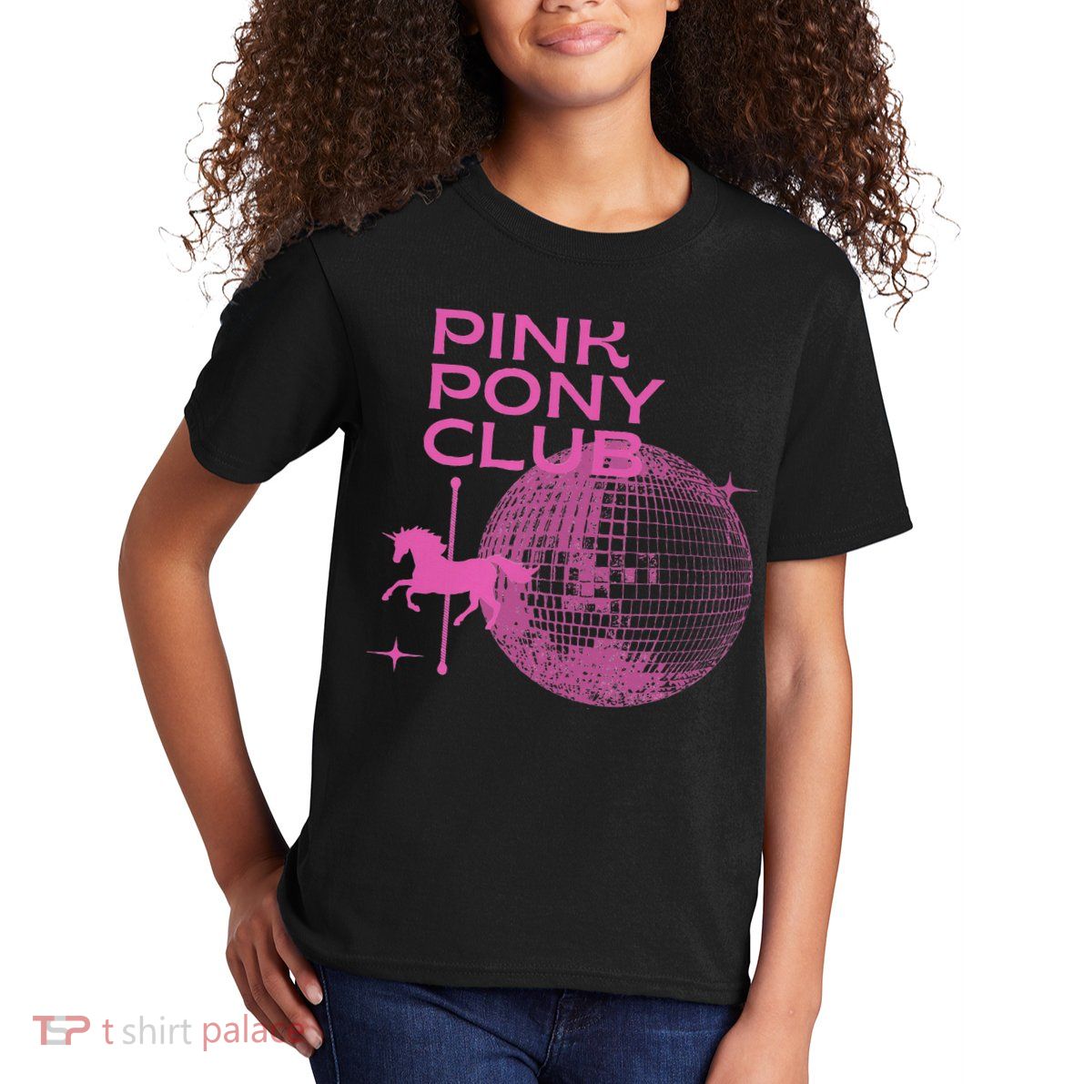 Retro Funny IM Gonna Keep On Dancing Pink Pony Clubs Disco Kids T-Shirt
