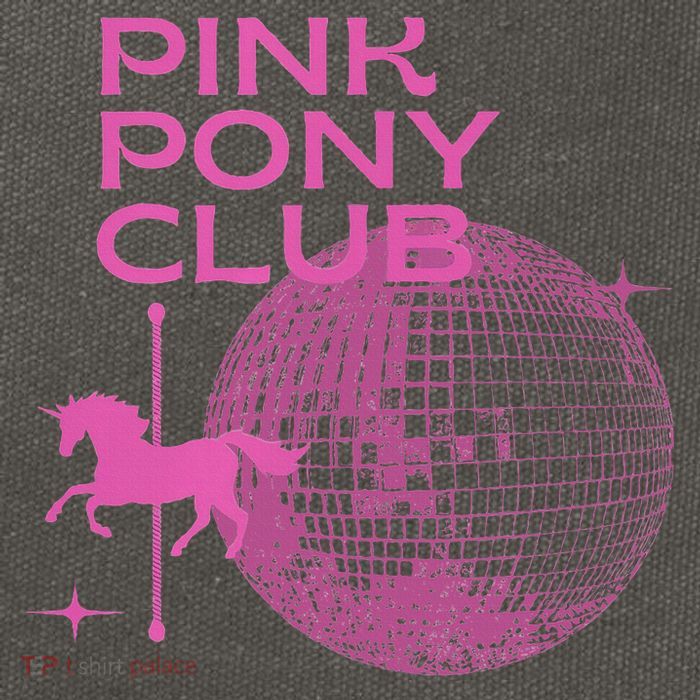 Retro Funny IM Gonna Keep On Dancing Pink Pony Clubs Disco Cotton Canvas Backpack