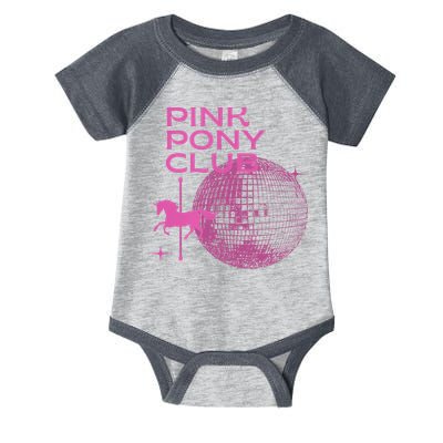 Retro Funny IM Gonna Keep On Dancing Pink Pony Clubs Disco Infant Baby Jersey Bodysuit