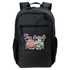 Retro Funny I Teach The Cutest Clovers In The Patch St Patricks Day Daily Commute Backpack