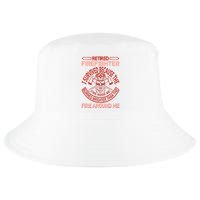 Retired Firefighter I Survived Because The Fire Inside Me Cool Comfort Performance Bucket Hat